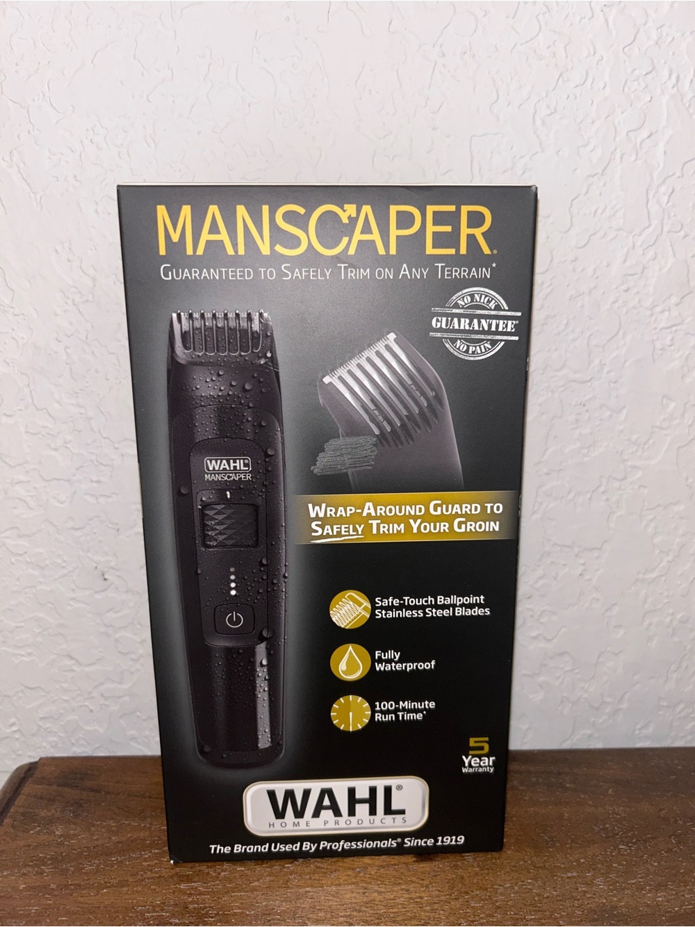 New, WAHL Manscraper Shaver